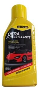 CERA BRILLADORA CARRO POLICHADO LIMPIADOR PROTECTOR DE PINTURA 500ML