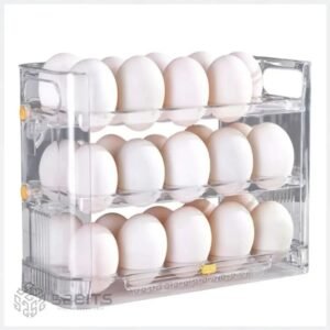 CONTENEDOR ORGANIZADOR DE HUEVOS X30 TRANSPARENTE