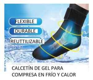 TOBILLERA COMPRESA MEDIA TERMICA FRIO CALOR