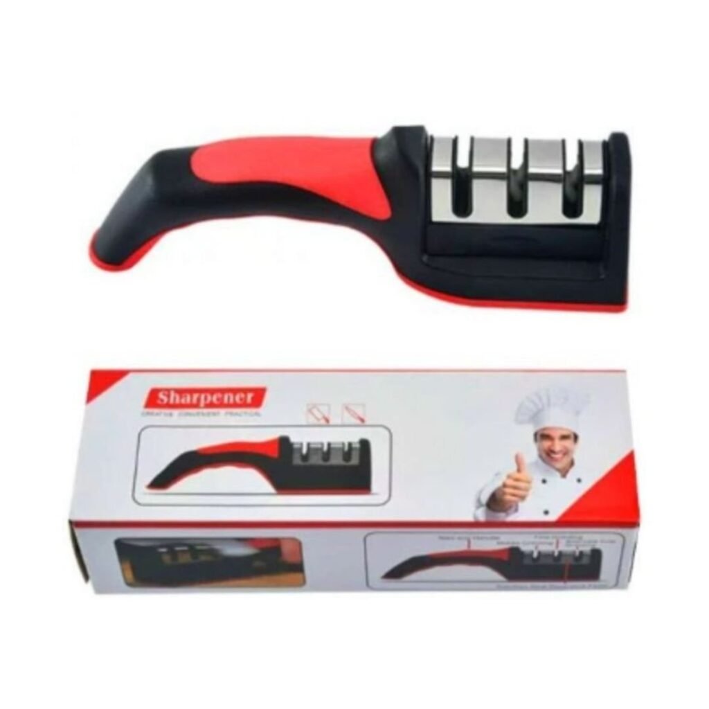 Afilador de Cuchillo Manual Sharpener Acero Inoxidable