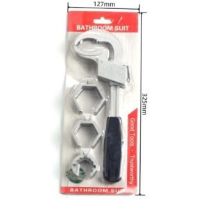 LLAVE MULTIFUNCIONAL PARA PLOMERIA Y GRIFERIA