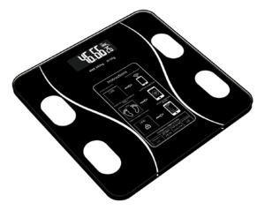 BASCULA EN VIDRIO BALANZA PESA BLUETOOTH