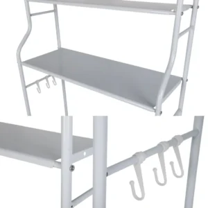 ESTANTE ORGANIZADOR PARA LAVADORA 3 NIVELES METALICO