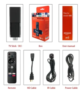 FIRE TV STICK 10K AMAZON CONTROL DE VOZ CONVERTIDOR SMART TV