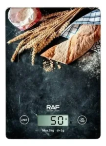 GRAMERA BASCULA DIGITAL DE COCINA RAF 5KG