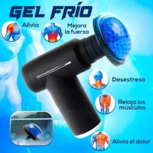 PISTOLA DE MASAJES FRIO / CALOR RECARGABLE