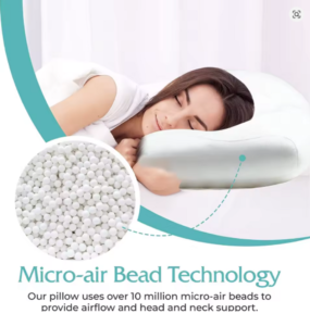 ALMOHADA COJIN ERGONOMICO MICROAIRBEADS