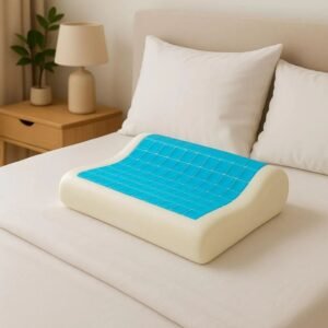AlMOHADA PROTECCION CUELLO MEMORY FOAM ORTOPEDICA GEL ESPUMA