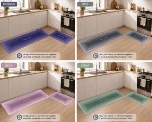 TAPETE COCINA DUO RECTANGULAR SWEET HOME