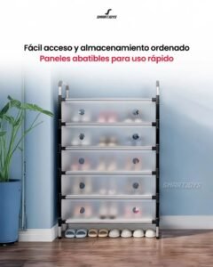 ZAPATERO 6 NIVELES CON TAPA ORGANIZADOR PRLA-511