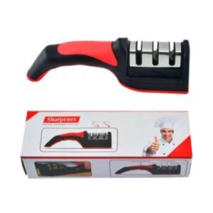 AFILADOR DE CUCHILLO MANUAL SHARPENER ACERO INOXIDABLE