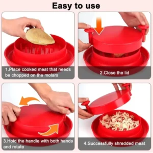 TRITURADOR MANUAL DESMECHADOR DE CARNE MEAT SHREDDER