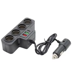 CIGARRERA CARGADOR PUERTOS USB-C CARRO ADAPTADOR ENCENDEDOR