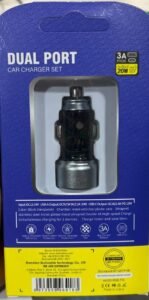 CARGADOR CARRO SKY DOLPHIN USB 3A