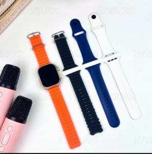 COMBO RELOJ + PARLANTE 2 MICROFONOS PORTATIL BLUETOOTH