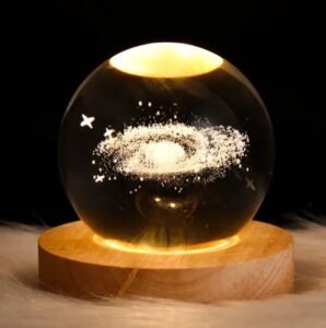 ESFERA CRISTAL REDONDA LAMPARA