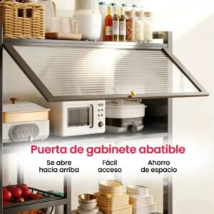 ESTANTE ORGANIZADOR PLATERO METALICO GRANDE DE PISO