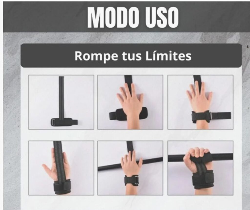 Muñequera Correa Straps para Gym