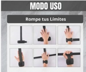 MUÑEQUERA CORREA STRAPS PARA GYM