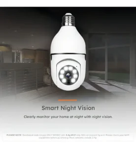 CAMARA IP TIPO BOMBILLO WIFI V360 PRO PANORAMA