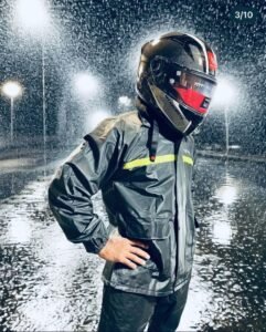 IMPERMEABLE NEGRO FUNDA CALIDAD REFLECTOR TALLA XL