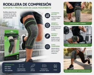 RODILLERA AJUSTABLE DE COMPRESION KNEE SUPPORT