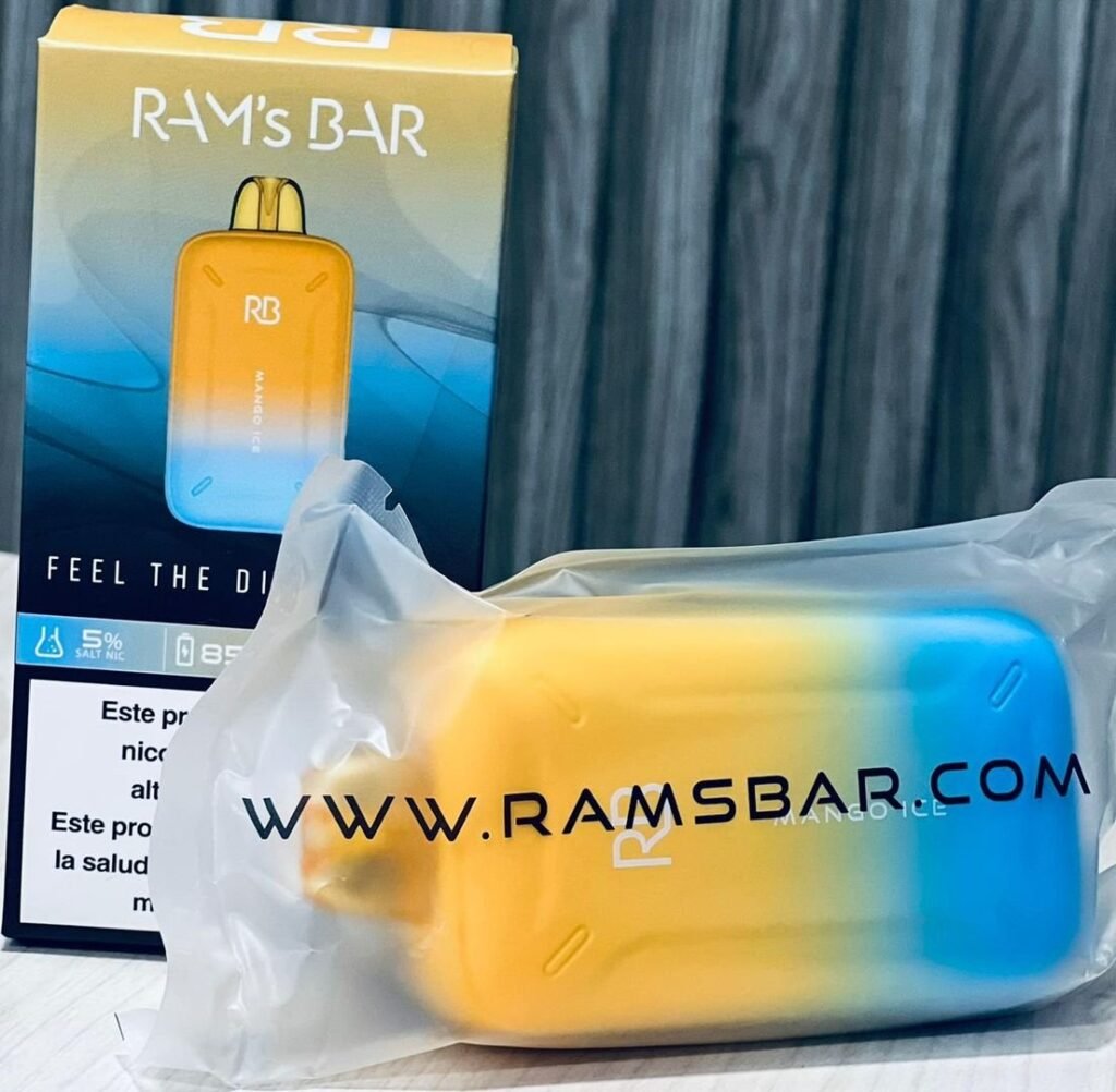 Vapeador Rams Bar 20000 Puff Mango Ice