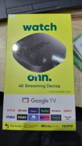 WATCH ONN 4K ORIGINAL COMANDO DE VOZ