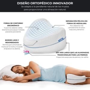 ALMOHADA ENTRE PIERNA CORAZON