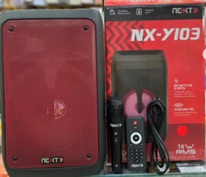 CABINA PARLANTE NEXT DE 8 LUCES LED NX-Y103