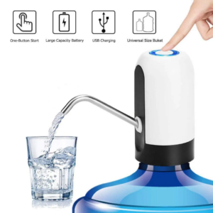 DISPENSADOR DE AGUA AUTOMATICO RECARGABLE PARA GARRAFON