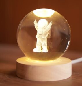 ESFERA CRISTAL REDONDA LAMPARA