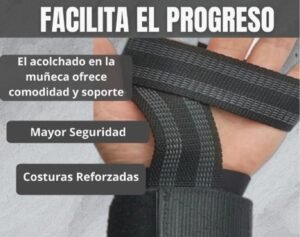 MUÑEQUERA CORREA STRAPS PARA GYM
