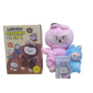 COMBO 3 EN 1 LABUBU RESPIRA - LEGO - LLAVERO