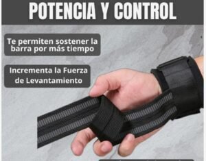MUÑEQUERA CORREA STRAPS PARA GYM
