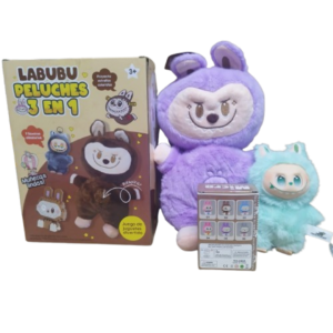 COMBO 3 EN 1 LABUBU RESPIRA - LEGO - LLAVERO