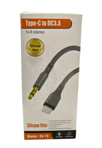 Cable Auxiliar De Audio Tipo C